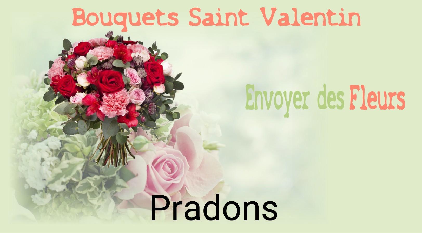 Roses de Saint-Valentin livrées à Pradons